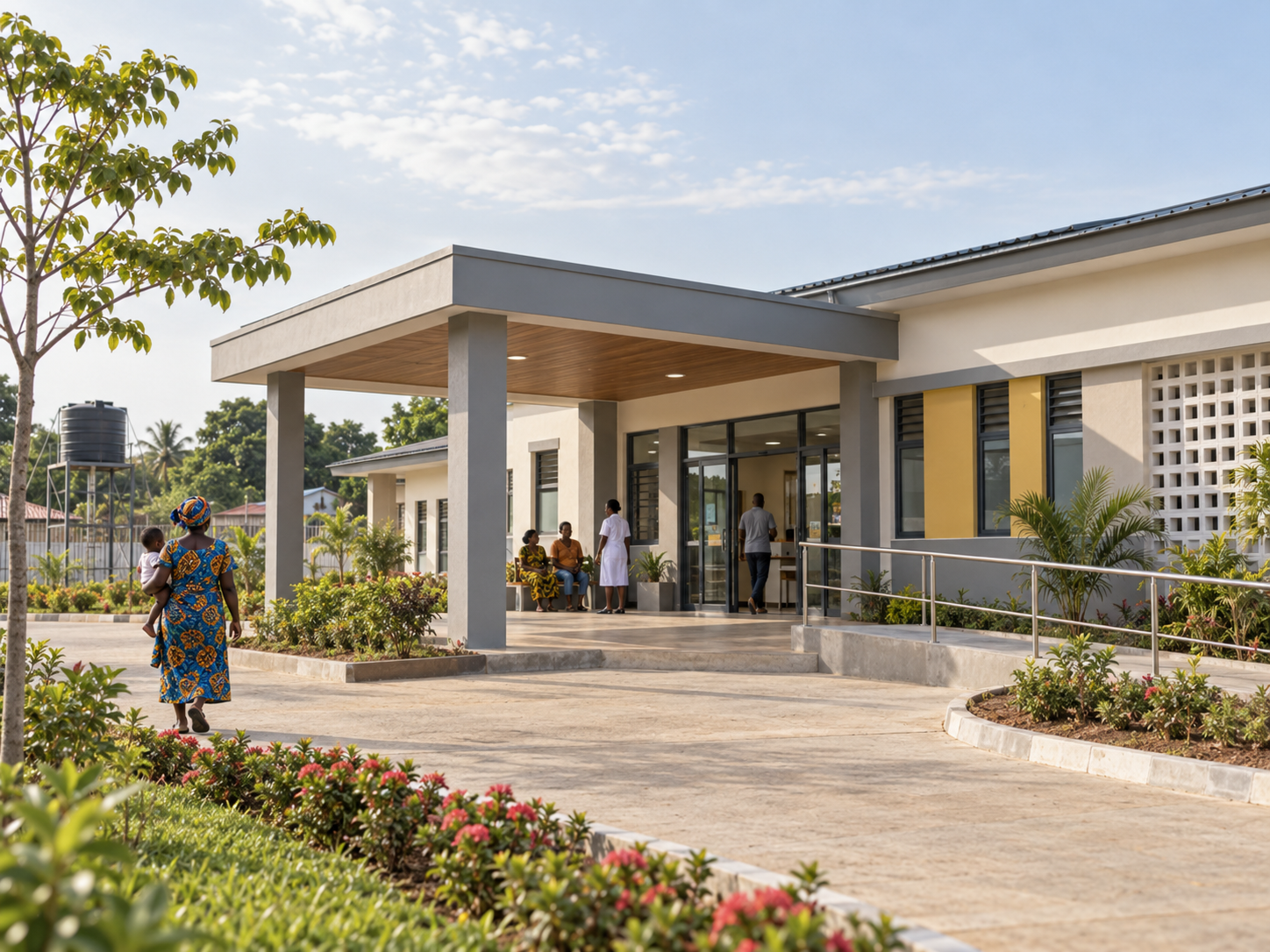 Completed healthcare facility